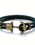 Bronze Bracelet with Vintage Anchor Design