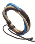 Casual Hand-Braided Bracelet with Versatile Mixed Colors