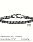 Retro Cool Stainless Steel Bracelet