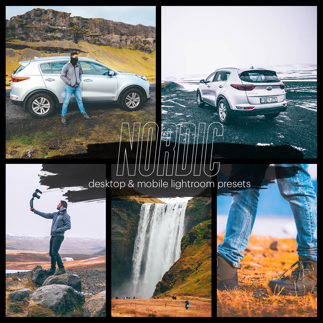 NORDIC Lightroom Presets for Iceland, Norway, Faroe Island Roadtrips
