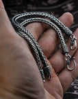 Alloy Street Bracelet with Vintage Braided Design