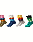 Geometric Pattern Socks Set